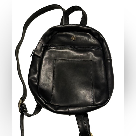 High End Branson Bennett Supple Leather Women’s Small Backpack MINTY - Picture 1 of 11